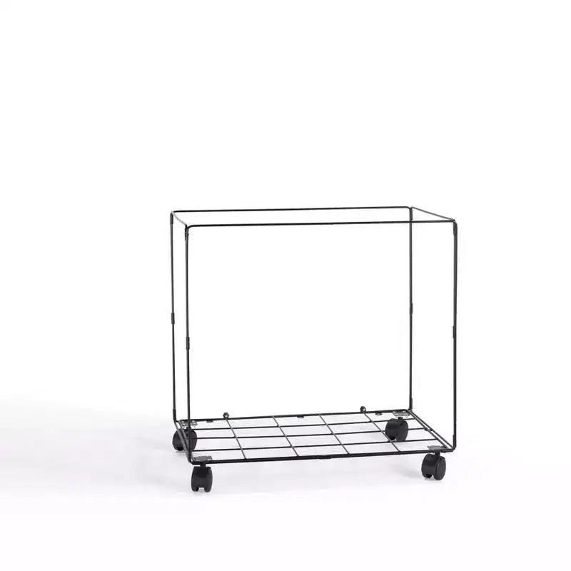 Panier à Linge sur Roues en Toile Militaire : Trieur de Vêtements Robuste Beige, Cadre en Fer Portable, Capacité de 32 Litres
