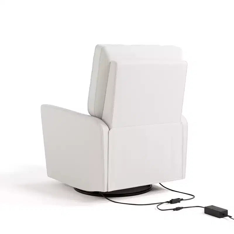 Fauteuil inclinable motorisé de luxe Santorini avec fonction pivotante et double port USB