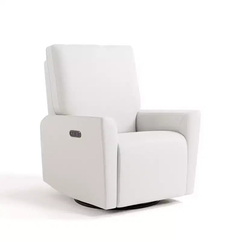Fauteuil inclinable motorisé de luxe Santorini avec fonction pivotante et double port USB