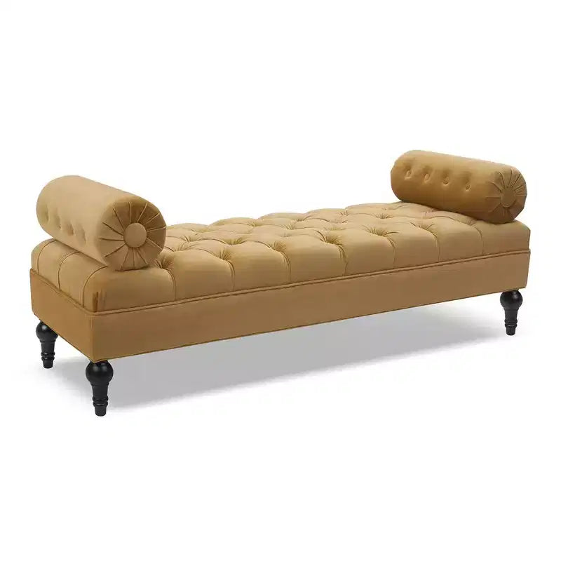 Banc d'entrée avec accoudoirs rembourrés