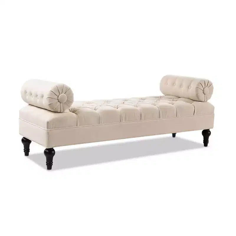 Banc d'entrée avec accoudoirs rembourrés