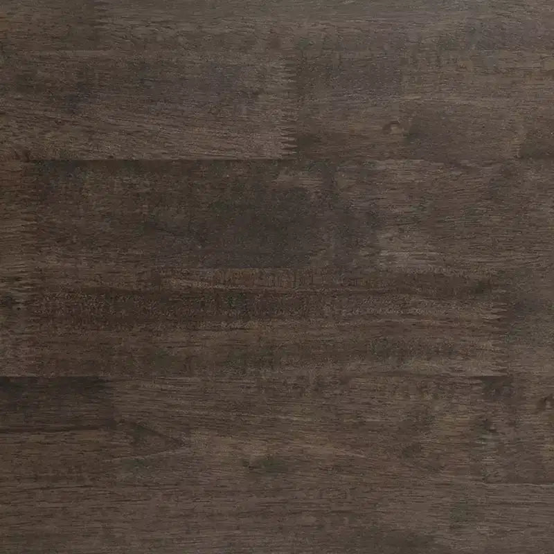 Table basse de style campagnard en bois massif avec étagère de rangement