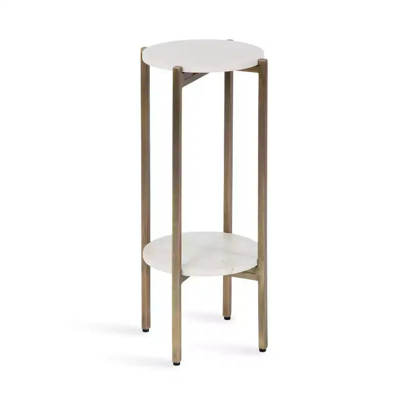 Kate and Laurel Moxley Round Accent Table