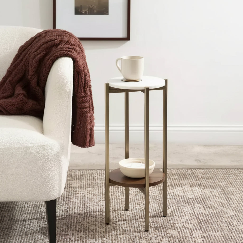 Table d'appoint ronde