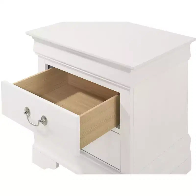 Table de chevet à 2 tiroirs (61 cm H X 53 cm L X 41 cm P)