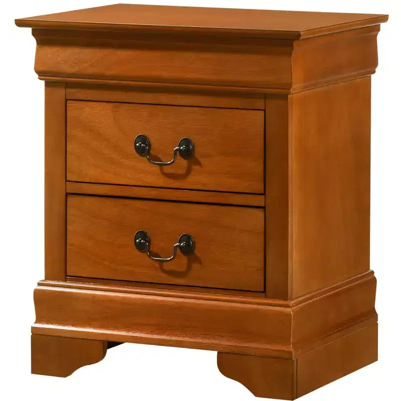 Table de chevet à 2 tiroirs (61 cm H X 53 cm L X 41 cm P)