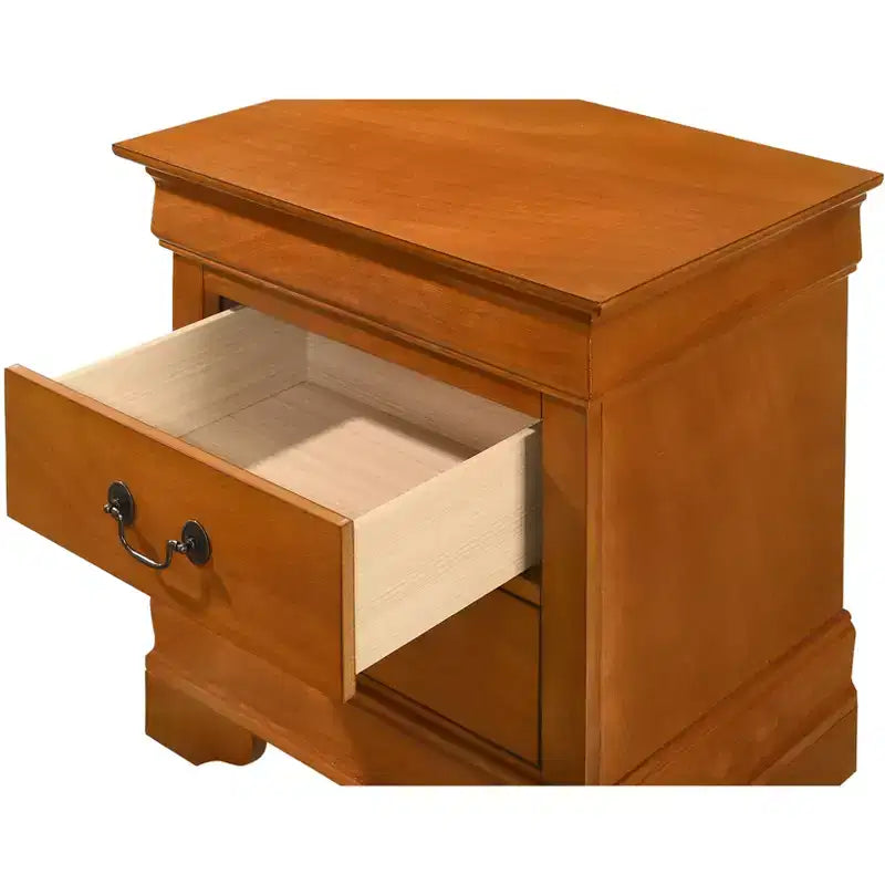 Table de chevet à 2 tiroirs (61 cm H X 53 cm L X 41 cm P)