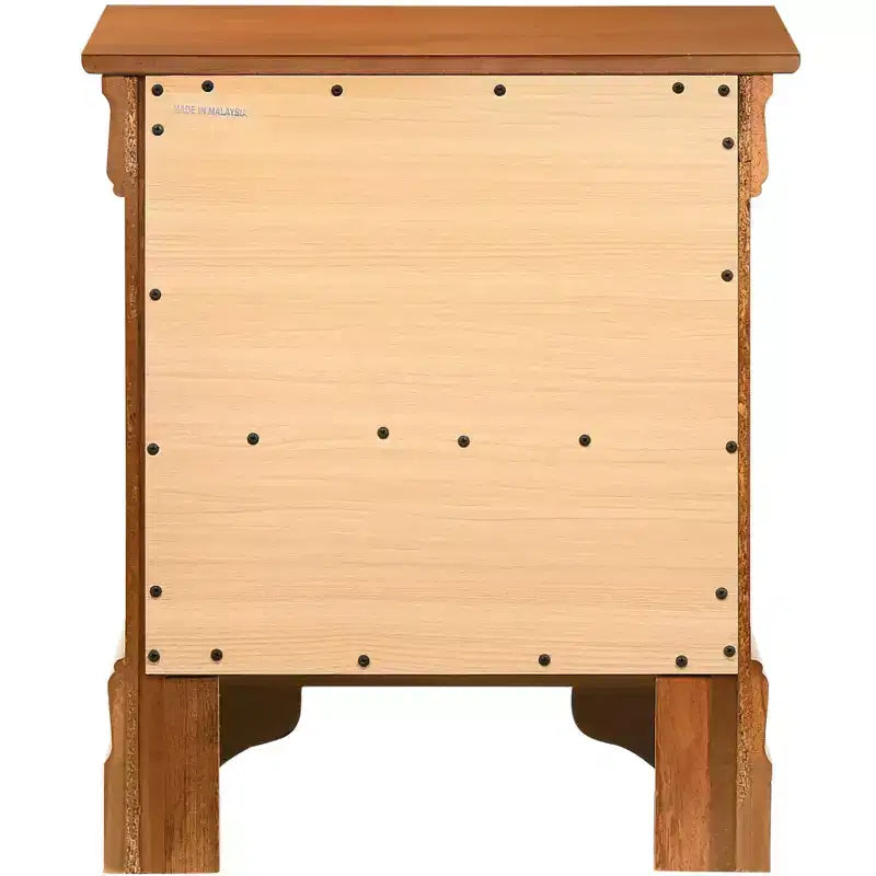 Table de chevet à 2 tiroirs (61 cm H X 53 cm L X 41 cm P)