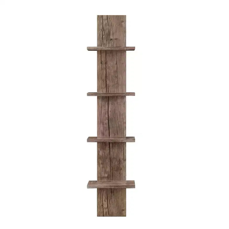 Étagère à Colonne Verticale à 4 Niveaux Utilitaire 39,5 x 9
